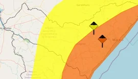 Inmet emite alertas amarelo e laranja para municípios alagoanos; confira