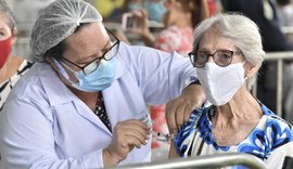 Começa hoje vacinação de idosos a partir de 79 anos em Maceió