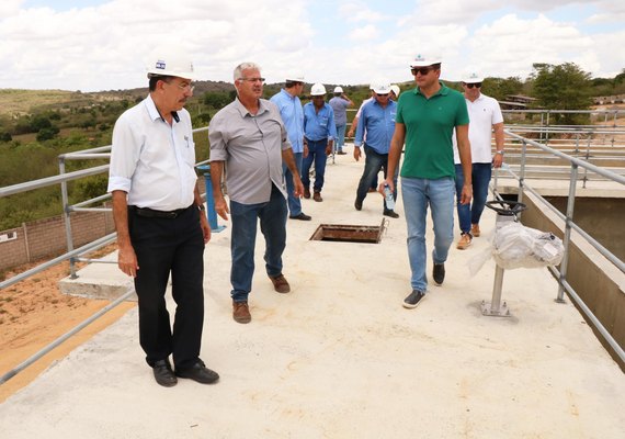 Obras na Estação de Tratamento de Água da Bacia Leiteira vão beneficiar 19 municípios da região