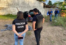 Polícia Civil realiza busca em chácara de Santa Luzia do Norte em caso de homicídio