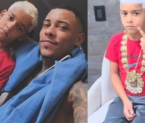 “Clone do pai”: MC Poze reconhece filho de 7 anos que virou influenciador
