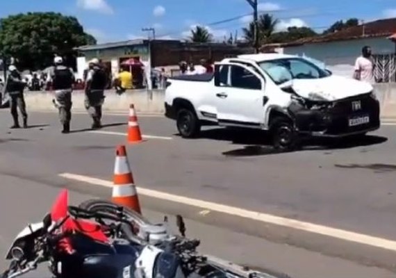 Motociclista tenta manobra irregular e morre ao colidir com carro na rodovia AL-220