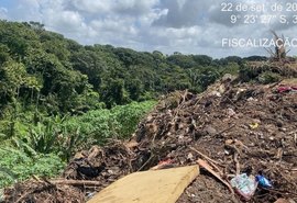 Prefeitura de Barra de Santo Antônio é multada em R$ 200 mil por lixão irregular