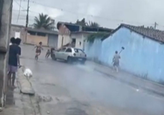 Ex atropela mulher e fere duas após término em Rio Largo