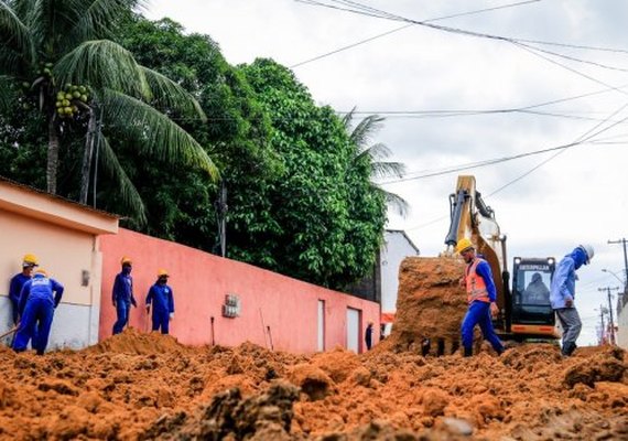 Nova Maceió segue com obras em ruas do Clima Bom