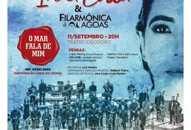 Filarmônica de Alagoas e Irina Costa apresentam “O Mar Fala de Mim”