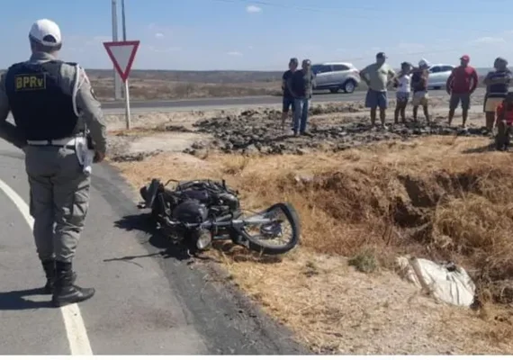 Acidente na AL-220 deixa motociclista morto no Sertão de Alagoas