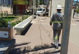 Furto de cabos deixa Posto 7 em Maceió com iluminação comprometida