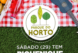 Parque do Horto terá área para piquenique com food trucks