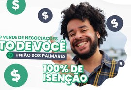 Feirão Verde chega a União dos Palmares com condições especiais para negociação de dívidas