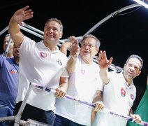 Paulo demonstra força em carreata em Marechal Deodoro