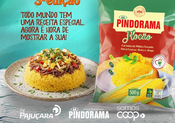 Cooperativa Pindorama abre inscrições para concurso Mestre Cuscuzeiro