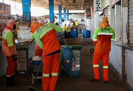Mercado da Produção fecha nesta segunda (18) para mutirão de limpeza