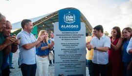 Governador inaugura obra do Minha Cidade Linda em Jequiá da Praia