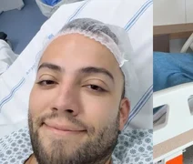 Lucas Rangel faz cirurgia nas cordas vocais e ficará sete dias sem falar
