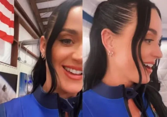 Katy Perry vai ao espaço em missão de Jeff Bezos: ‘Acho que vou cantar um pouco’