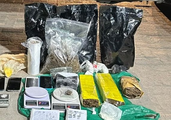Bope prende casal com mais de 5 kg de drogas no Clima Bom