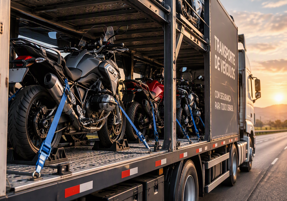 Logística reversa ganha espaço no transporte de moto para outro estado