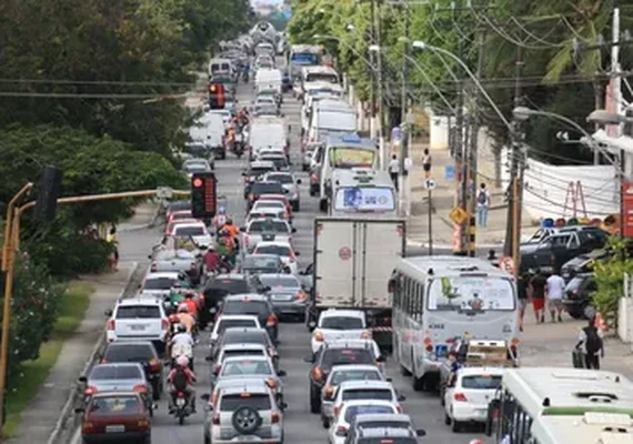 Em 10 anos, frota de Alagoas cresce mais que o dobro da média nacional