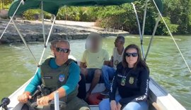 Polícia localiza e prende foragido por feminicídio escondido em uma Ilha na Lagoa Mundaú