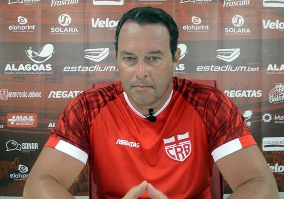 Técnico do CRB fala sobre queda de desempenho do time