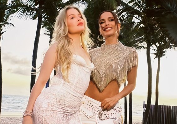 Luísa Sonza 'ignora' Anitta e fãs especulam fim de amizade