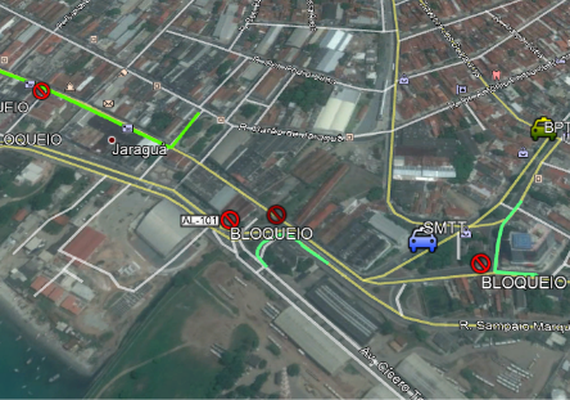 Confira as interdições de trânsito para o feriado deste domingo