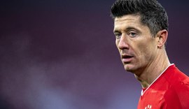 Lewandowski está fora de jogo entre Bayern e PSG