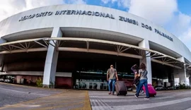 Aena: Aeroporto Internacional Zumbi dos Palmares deve registrar mais de 66 mil passageiros entre o natal e fim de ano