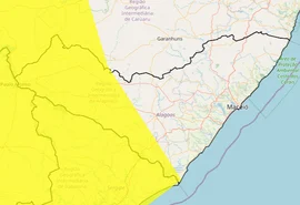 Inmet emite alerta de chuvas intensas em 36 municípios de AL; saiba quais