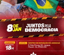 8 de janeiro: Movimentos sociais e aliados ao PT em Alagoas se juntam para grande ato