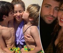 Shakira e Piqué revisam acordo de guarda dos filhos em Barcelona