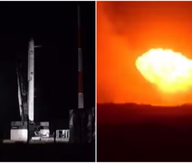 VÍDEO: Primeiro foguete comercial lançado no Brasil explode após decolagem