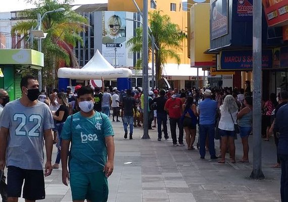 Comércio de Alagoas cresceu 6,6% em junho