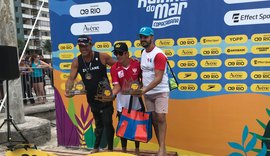 Alagoano fica em 3º lugar no Rei do Mar, em Copacabana