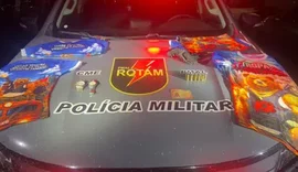 Criminosos fogem e deixam arma e itens de facção em Milagres