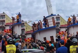 Candidato a prefeito faz “chuva de dinheiro” para eleitores e é preso pela PF