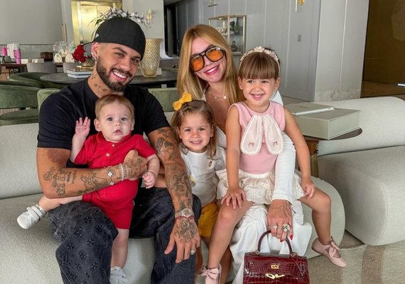 Virginia planeja exibir os filhos até que completem 18 anos: 'Eu que mando'