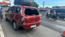 Motociclista fica ferido após colisão com carro na Cidade Universitária