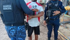 Guarda Municipal prende homem por furto de tapumes em obra pública na Pajuçara
