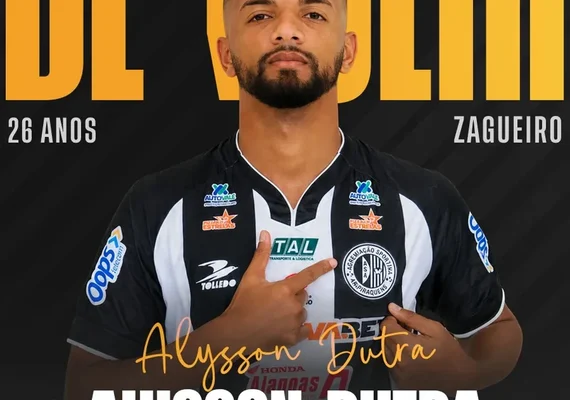 ASA confirma retorno de Alysson Dutra como reforço para a temporada