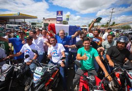Renan Filho em Estrela de Alagoas: 'Encontrei as ruas tomadas pelo povo'