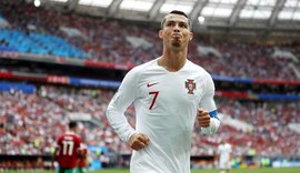 Portugal vence o Marrocos com gol relâmpago de Cristiano Ronaldo