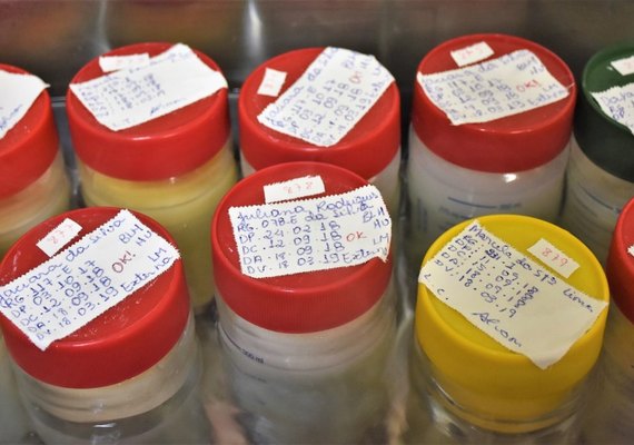 Unidade de saúde coleta doação de leite materno