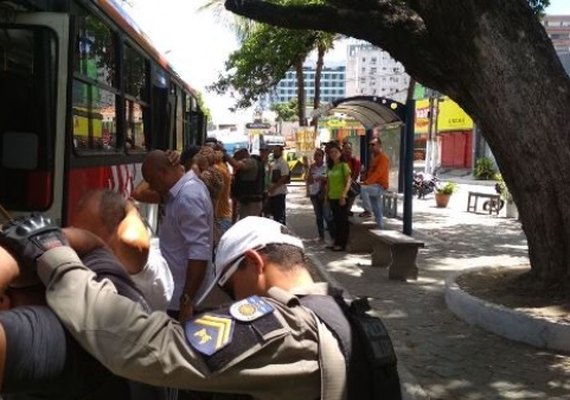 Assaltos a ônibus em Maceió caem 38% no primeiro quadrimestre de 2018