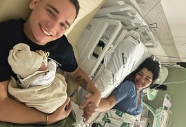 Nasce o primeiro filho do cantor João Gomes com Ari Mirelle