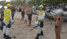 Jovens são detidos com drogas na orla de Maceió e assinaram TCO