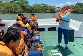 IMA retoma projeto Barco Escola e leva educação ambiental para estudantes de Marechal Deodoro