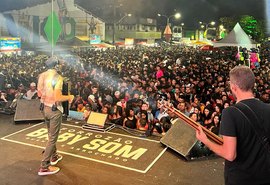 Público lota a Avenida no 1° dia do Forró para Nossa Gente, em Viçosa