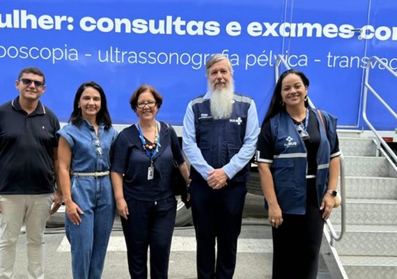 Carreta do Ministério da Saúde oferece exames de mamografia em Capela